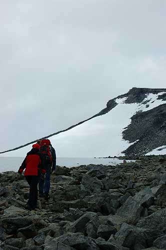 Высшая точка Норвегии гора Галлхепигген