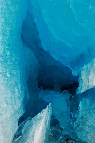 Внутренности ледника