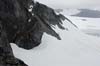 Заснеженные скалы главной вершины Норвегии