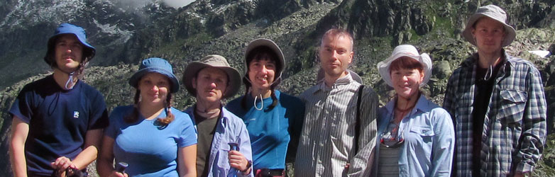 Группа Бригадирова на Высоком Тауэрне в Альпах