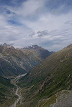 Долина реки Питце в Эцтальских Альпах