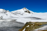 Вид на вершину Хоз-Рифль в Альпах