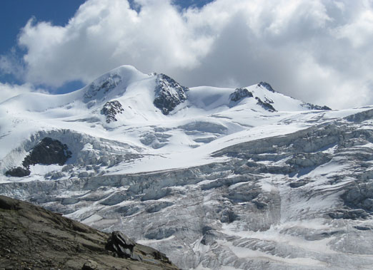 Высшая точка Эцтальских Альп пик Вильдшпитце