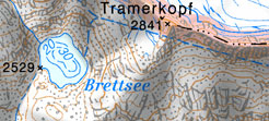 Совреmенное состояние ледников на склонах горы Траmеркопф