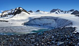 Ледниковое озеро в Джунгарии