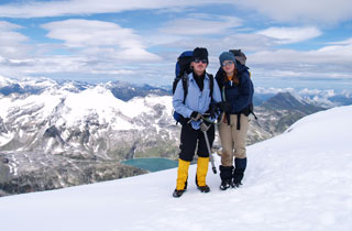 Поход группы Виктора Бригадирова в Высокий Тауэрн в Австрийских Альпах