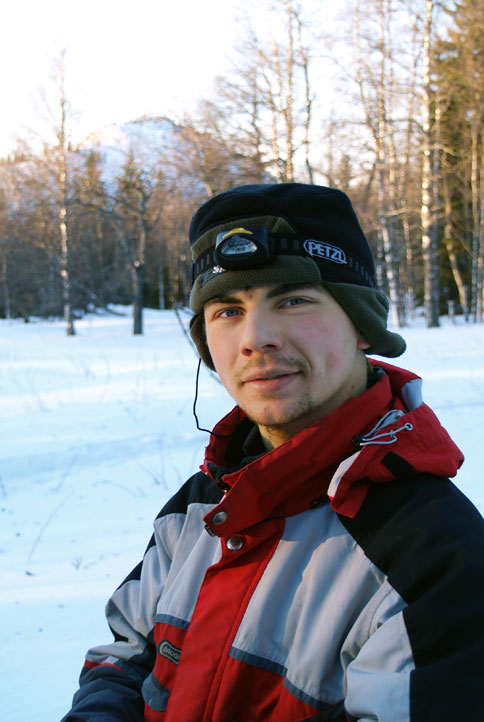 Руководитель группы Алексей Шевченко после спуска с вершины хребта Суук